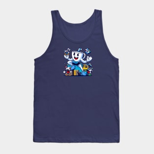 Giant Cuphead Tank Top